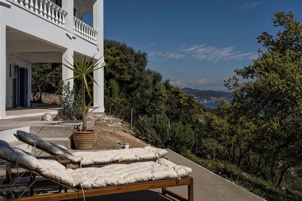 Laconian Collection Villa Big Blue Mavrovouni  Bagian luar foto
